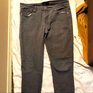 Forever 21 Low Rise Skinny Jeans Size 29 Gray Grey